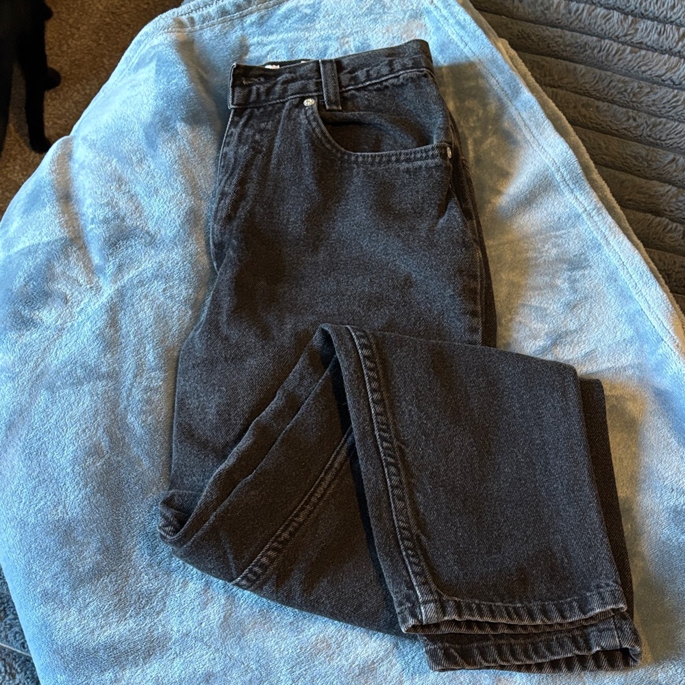 L.A. Blues Women's Black Straight Leg Jeans
